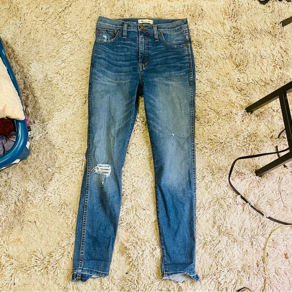 NWOT Madewell Ripped High-Rise Jeans